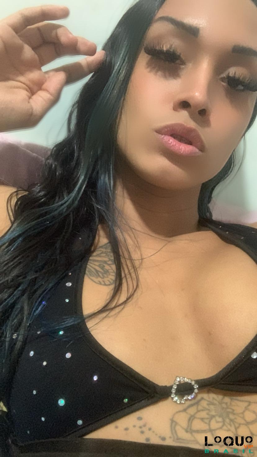 Acompanhantes Travestis Rio de Janeiro: Ninfetinha trans com local em Campo Grande rj