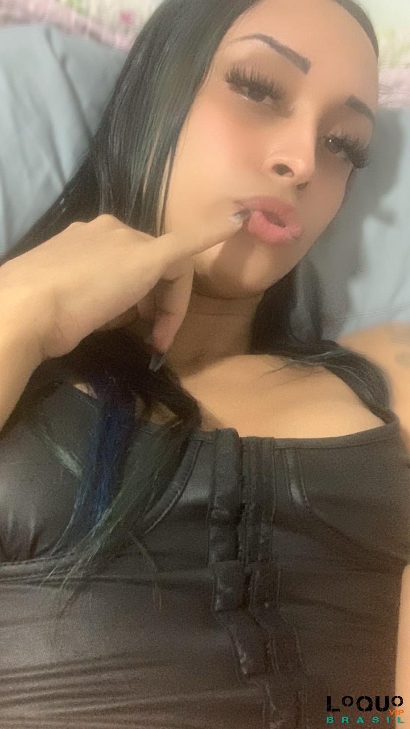 Acompanhantes Travestis Rio de Janeiro: Ninfetinha trans com local em Campo Grande rj